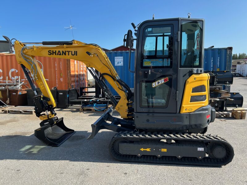 Shantui SE36SR Engcon rotortilt + skoppaket - Bild 8