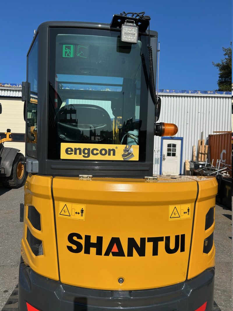 Shantui SE36SR Engcon rotortilt + skoppaket - Bild 10