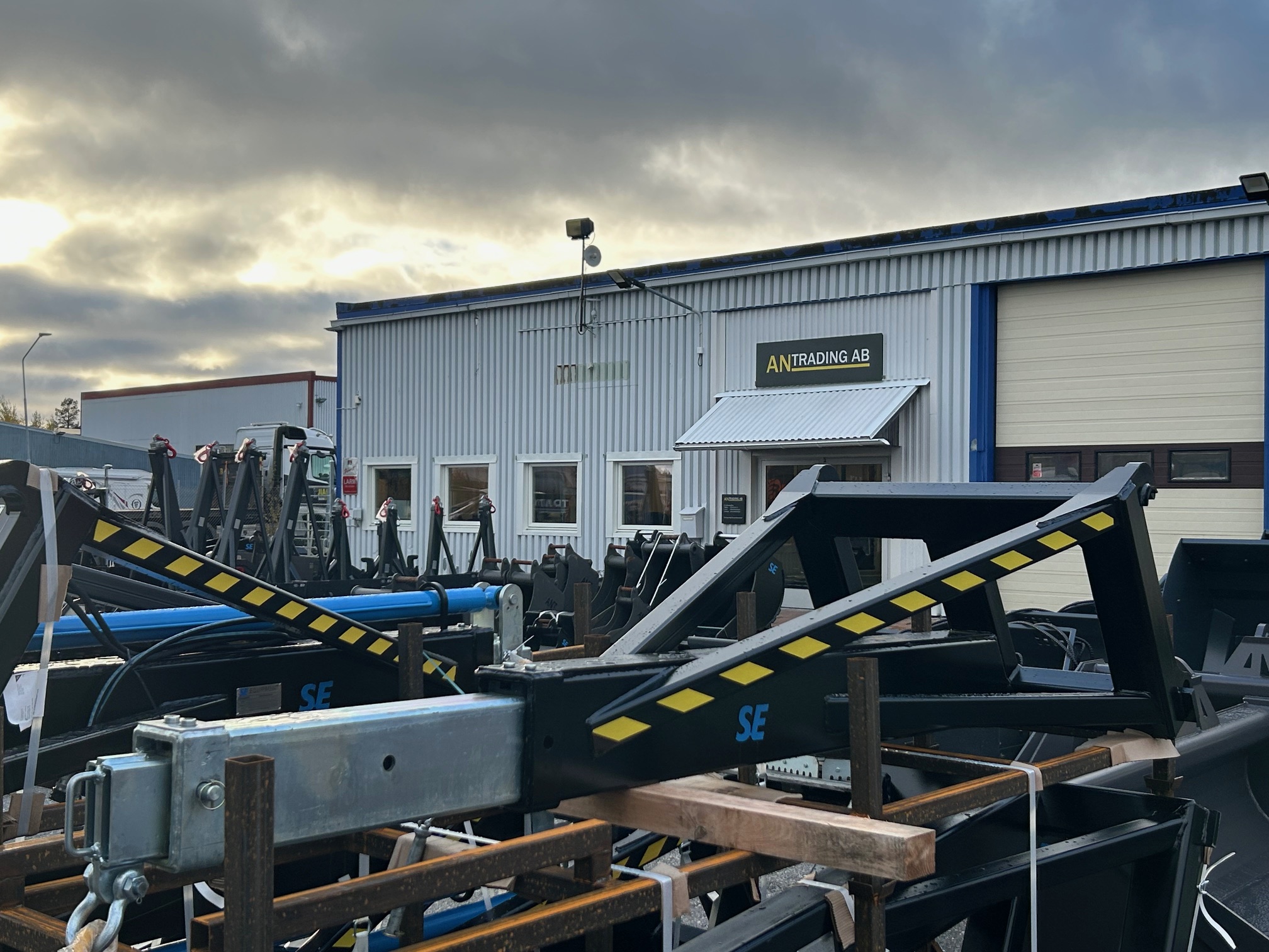 SE Kranarm hydraulisk Stora BM 5ton ny modell bättre tiltvinkel
