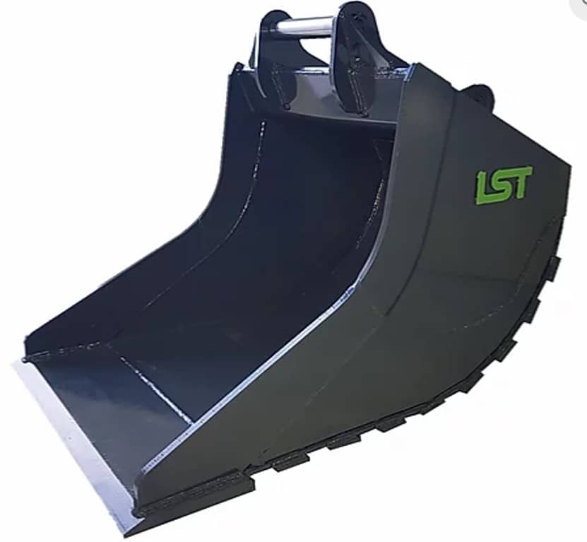 LST Grävskopa slätstål S50 450liter
