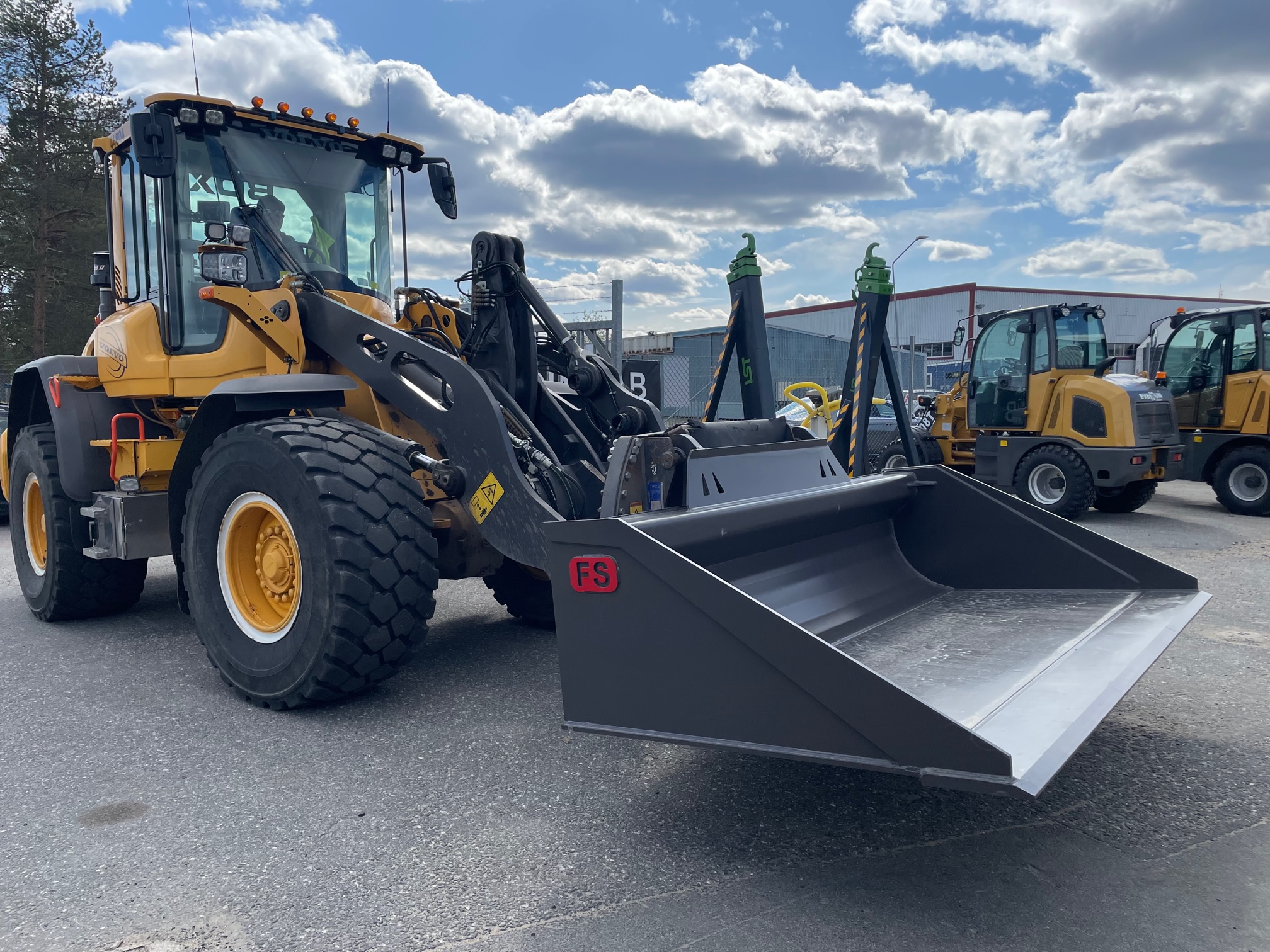 FS Planerskopa HD 280cm Stora BM HARDOX FRI FRAKT